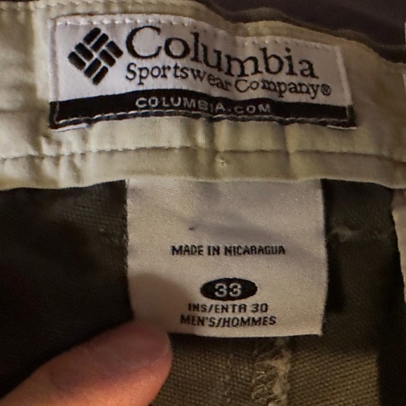 Men's Columbia Roughtail Utility Pants 33x30 - Picture 5 of 5